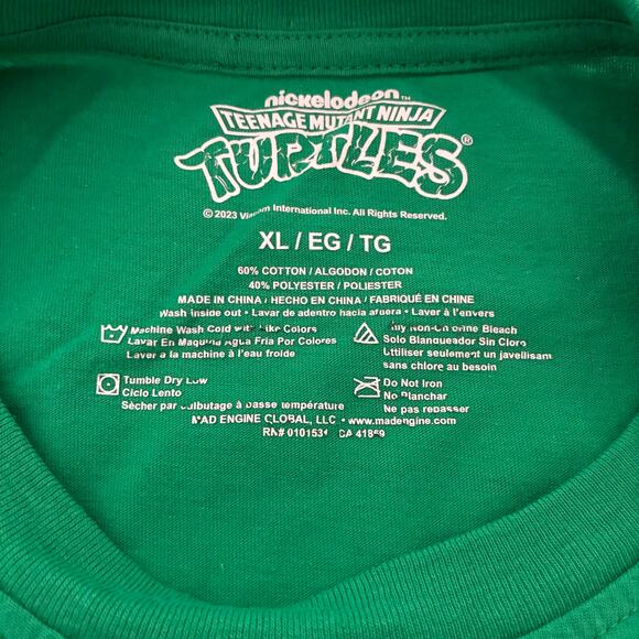 Teenage Mutant Ninja Turtle Costume Tee T-Shirt Men's XL R for Raphael 2023 - Picture 3 of 4